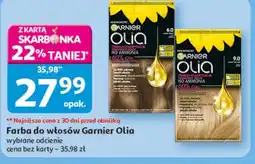 Auchan Farba do włosów 9.0 jasny blond Garnier Olia oferta