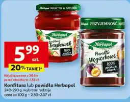 Auchan Powidła węgierkowe Herbapol oferta