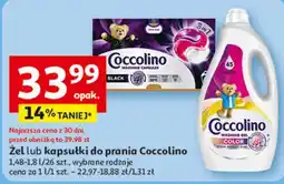 Auchan Kapsułki do prania 3w1 black Coccolino oferta