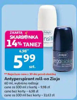 Auchan Dezodorant Ziaja Sensitiv oferta