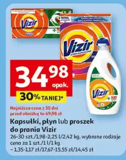 Auchan Proszek do prania kolorów Vizir oferta