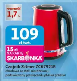 Auchan Czajnik zck7921r Zelmer oferta