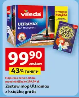Auchan Mop z wiadrem ultramax Vileda oferta