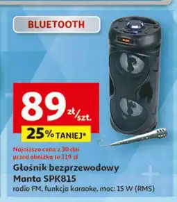 Auchan Głośnik spk815 Manta oferta