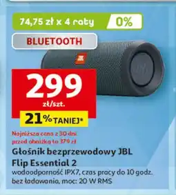 Auchan Głośnik bezprzewodowy flip essential 2 Jbl oferta