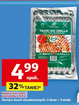 Auchan Tacki do grilla Alfatec Pro oferta