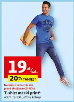 Auchan T-shirt męski Inextenso By Auchan oferta