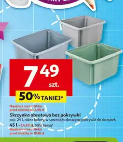Auchan Skrzynka obrotowa 45 l oferta
