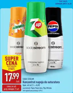 ALDI SODA STREAM Koncentrat napoju do saturatora oferta