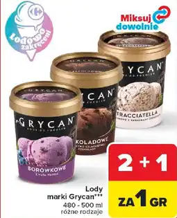 Carrefour Lody marki Grycan oferta