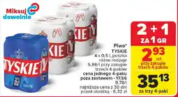 Carrefour Piwo TYSKIE oferta