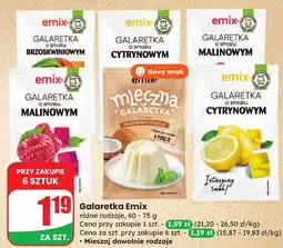 Dino Galaretka Galaretka Emix różne smaki oferta