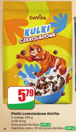 Dino Płatki Płatki czekoladowe GoVita oferta