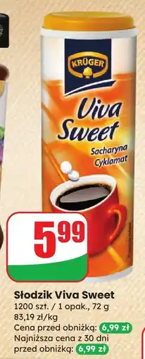 Dino Słodzik Viva Sweet Kruger oferta