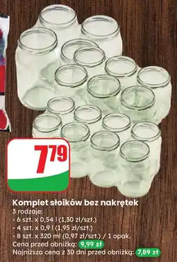 Dino Komplet słoików bez nakrętek Dino oferta