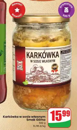 Dino Karkówka w sosie własnym Smak Górno oferta