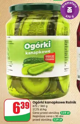 Dino Ogórki kanapkowe Rolnik oferta