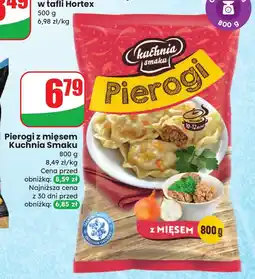 Dino Pierogi z mięsem mrożone Kuchnia Smaku oferta