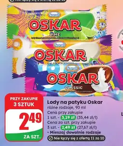 Dino Lody na patyku Oskar różne rodzaje oferta