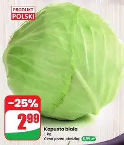 Dino Kapusta biała 1 kg Codziennie świeże oferta