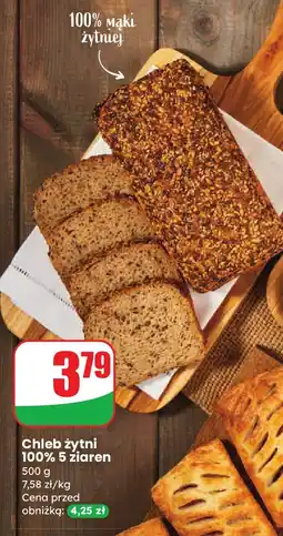 Dino Chleb żytni 100% 5 ziaren Piekarnia oferta