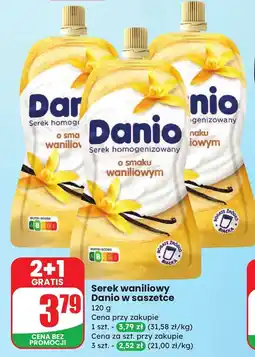 Dino Serek homogenizowany waniliowy Danio oferta