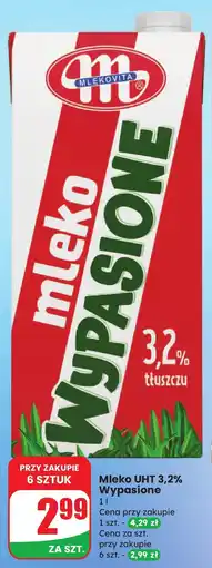 Dino Mleko UHT wypasione 3,2% Mlekovita oferta