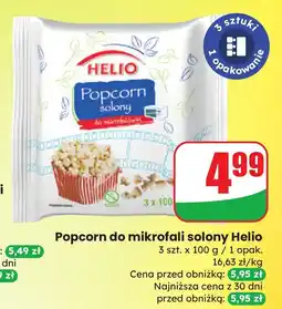 Dino Popcorn do mikrofali solony Helio oferta