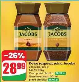 Dino Kawa rozpuszczalna Jacobs Crema/Cronat Gold oferta