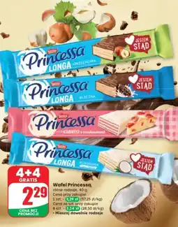 Dino Wafel Princessa Longa Orzechowa oferta