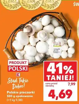 Kaufland Pieczarki 1 opak. Kaufland oferta