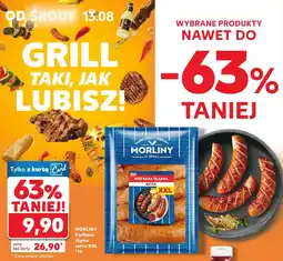 Kaufland Kiełbasa śląska extra XXL Morliny oferta