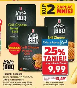 Kaufland Talarki serowe Let's BBQ oferta