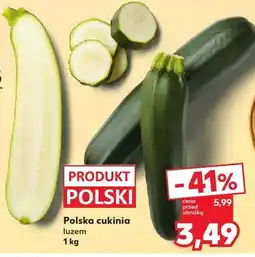 Kaufland Cukinia polska 1 kg Kaufland oferta