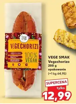 Kaufland Vegechorizo Vege Smak oferta
