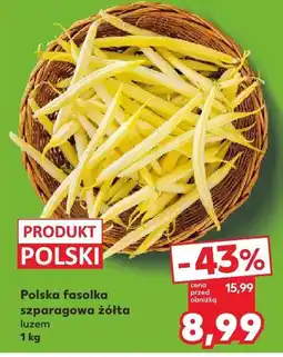 Kaufland Fasolka szparagowa żółta Kaufland oferta