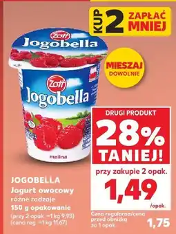Kaufland Jogurt Jogobella Zott oferta