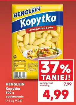 Kaufland Kopytka Henglein oferta