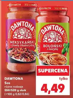 Kaufland Sos różne rodzaje Dawtona oferta