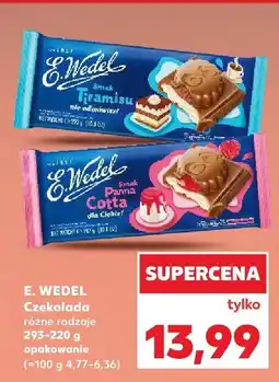 Kaufland Czekolada E. Wedel oferta