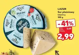 Kaufland Ser Lazur pleśniowy błękitny 100 g oferta