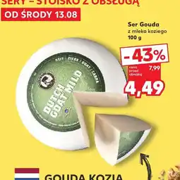 Kaufland Ser Gouda z mleka koziego 100 g Kaufland oferta