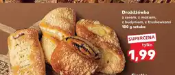 Kaufland Drożdżówka z serem/makiem/budyniem/truskawkami Kaufland oferta