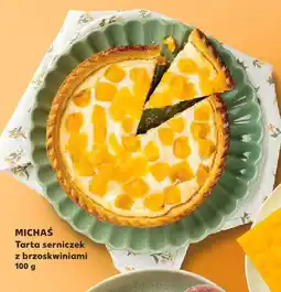 Kaufland Tarta serniczek z brzoskwiniami Michaś oferta