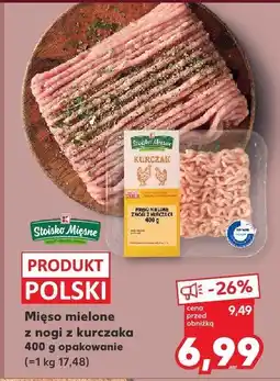 Kaufland Mięso mielone z nogi z kurczaka Stoisko Mięsne oferta