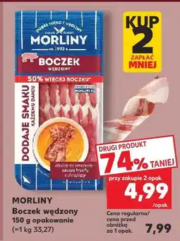 Kaufland Boczek wędzony Morliny oferta