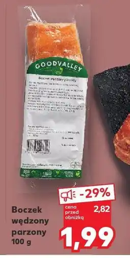 Kaufland Boczek wędzony parzony Kaufland oferta