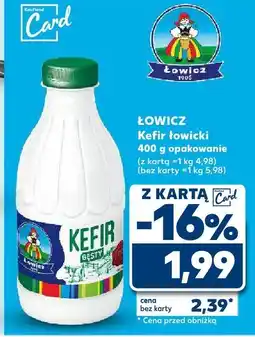 Kaufland Kefir Łowicz oferta
