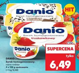 Kaufland Serek homogenizowany Danio różne rodzaje oferta