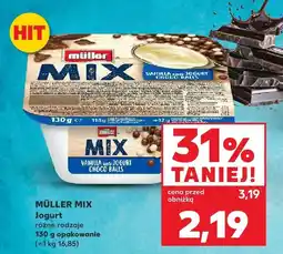 Kaufland Jogurt Müller Mix różne rodzaje oferta